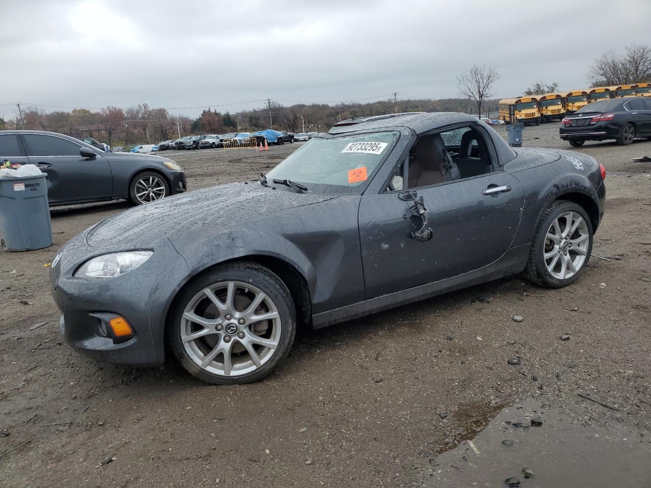 2015 Mazda MX-5 Miata Grand Touring, VIN JM1NC2PF7F0239993 — Undercarriage