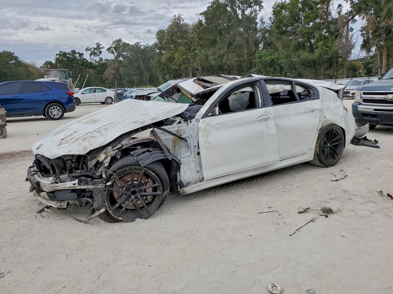 2017 BMW 5 Series 540i, VIN WBAJE5C30HG477830 — Rollover