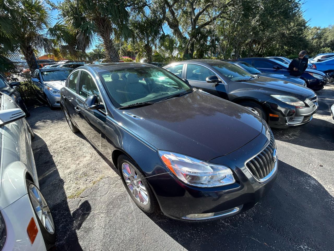 2013 Buick Regal, VIN 2G4GR5ER9D9207616 — Prior damage history