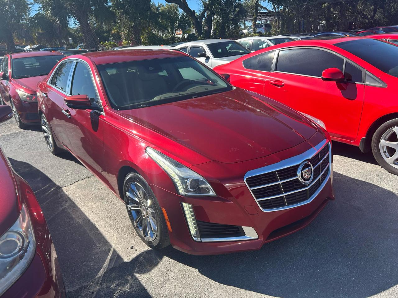 2014 Cadillac CTS Luxury RWD, VIN 1G6AR5SX7E0196479 — Prior damage history