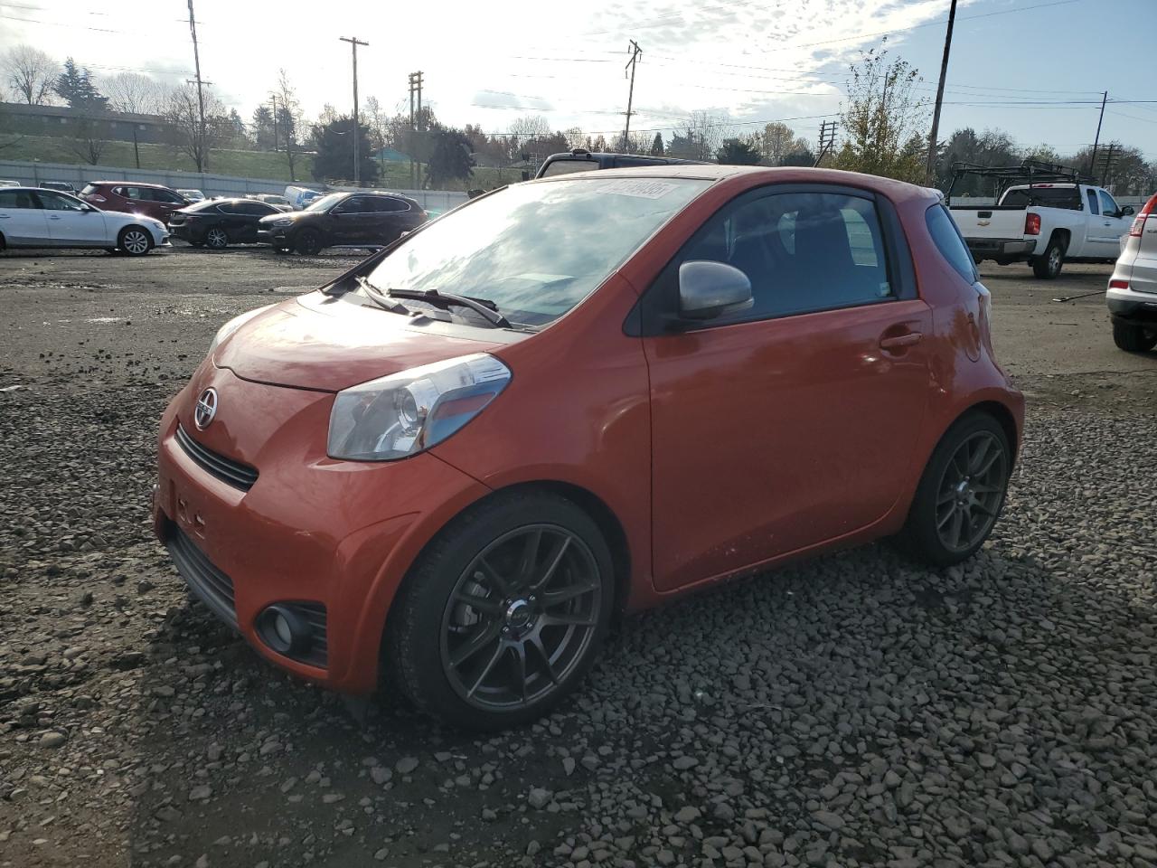 2014 Scion iQ, VIN JTNJJXB00EJ030345 — Rear end