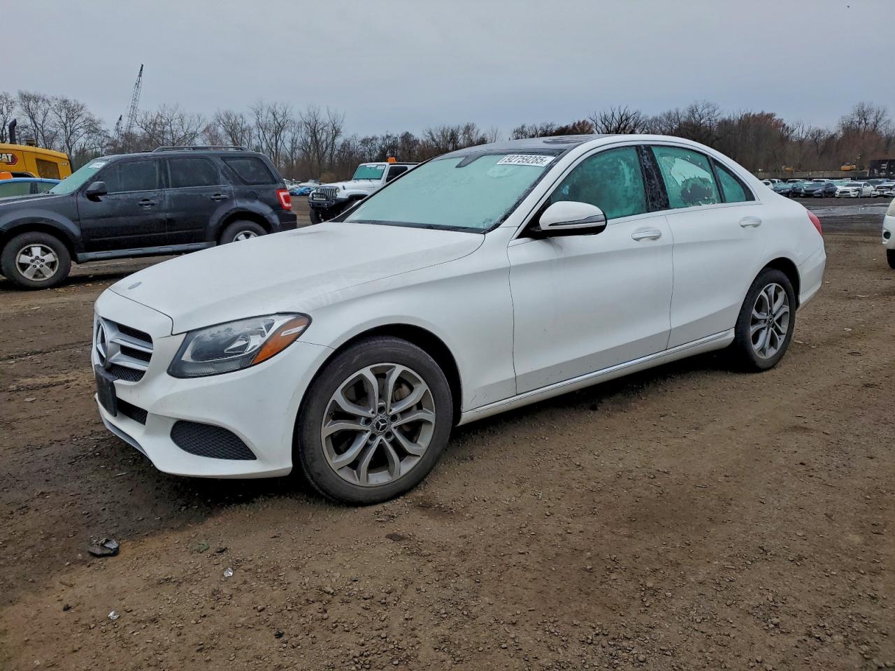 2017 Mercedes-Benz C 300, VIN 55SWF4KB0HU215677 — Rejected repair