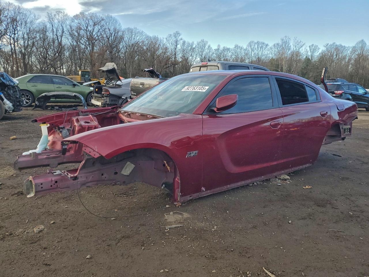 2017 Dodge Charger R/T Scat Pack, VIN 2C3CDXGJ4HH660448 — Stripped