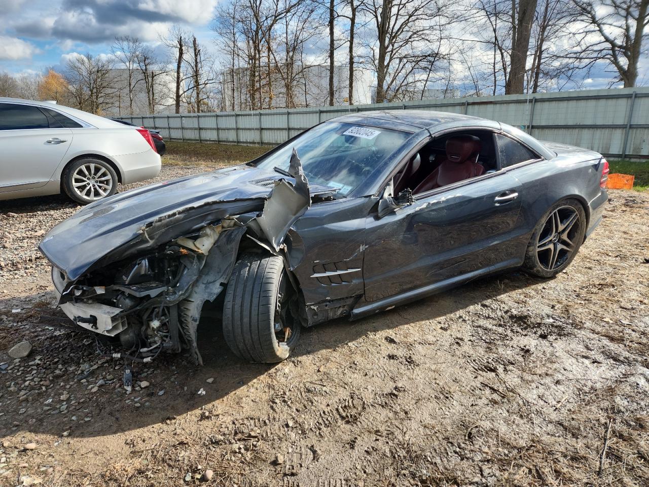 2011 Mercedes-Benz SL 550, VIN WDBSK7BA7BF162692 — Фото с аукциона