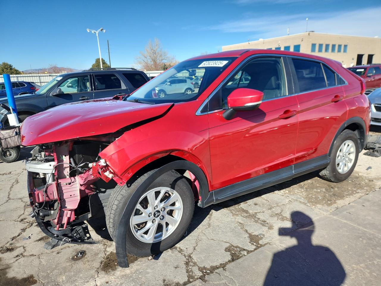 2018 Mitsubishi Eclipse Cross ES, VIN JA4AT3AA4JZ045762 — Front end