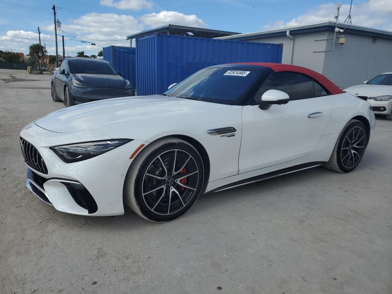 2022 Mercedes-Benz SL 55 AMG, VIN W1KVK8AB9NF011815 — Water / flood