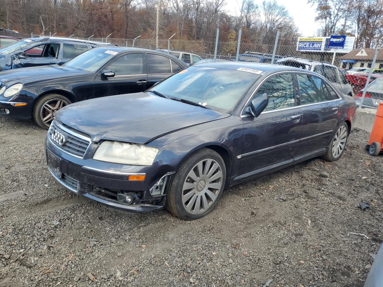 2005 Audi A8, VIN WAUML44E65N015079 — Front end