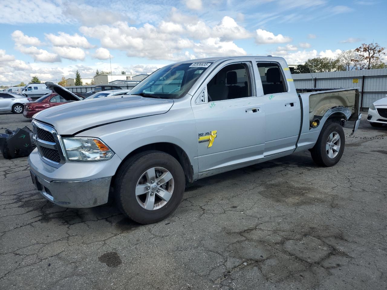 2019 Ram 1500 Tradesman, VIN 1C6RR6FG8KS500717 — Rejected repair
