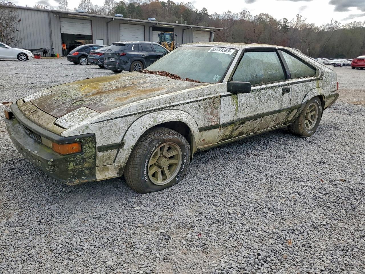 1985 Toyota Supra, VIN JT2MA67L2F0143020 — Biohazard / chemical