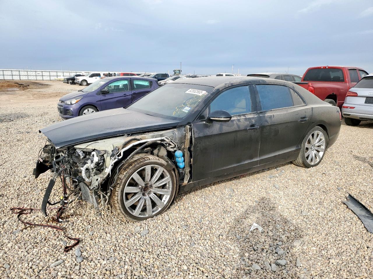 2014 Bentley Flying Spur, VIN SCBEC9ZA7EC089622 — Front end