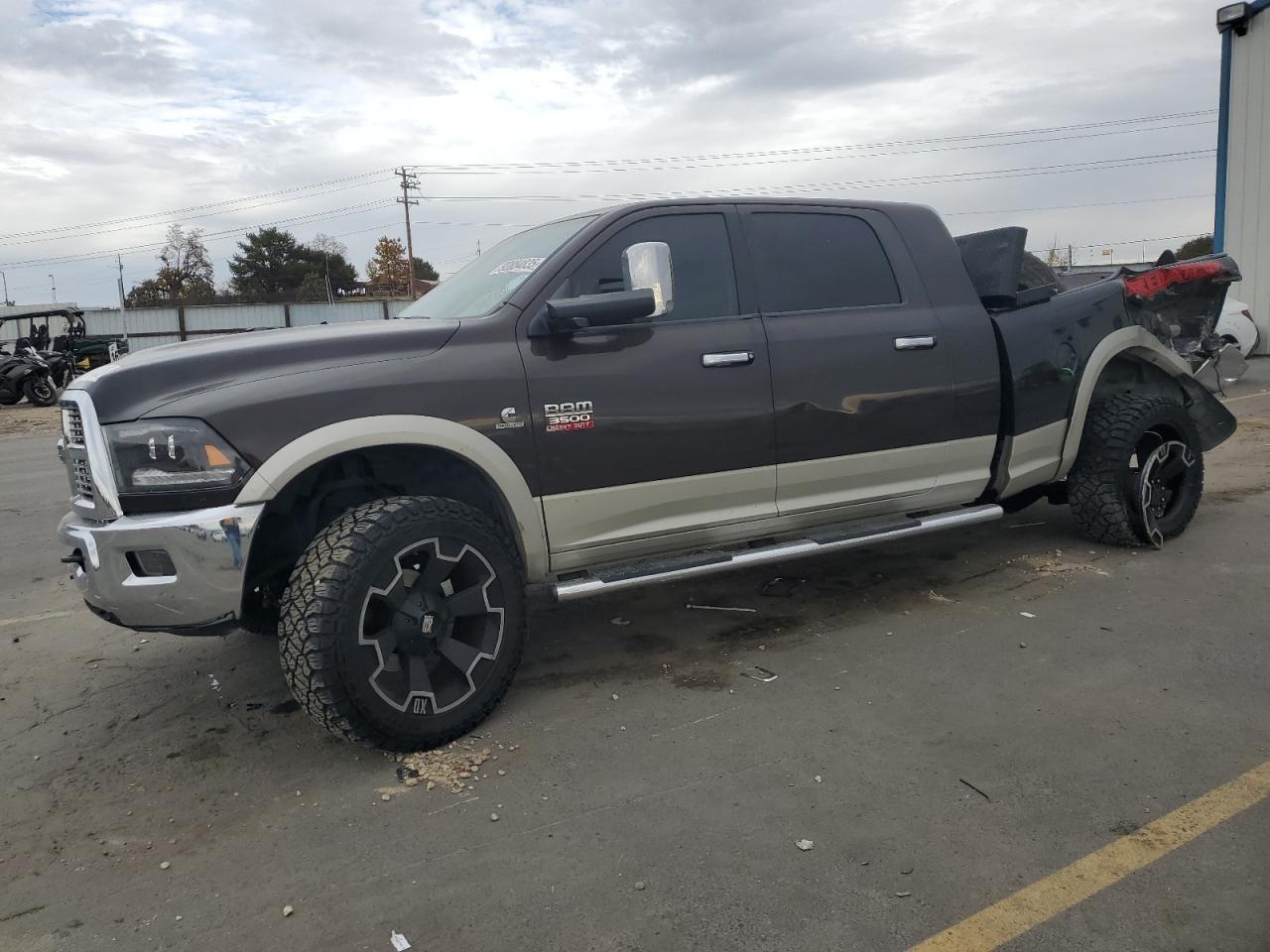 2010 Dodge 3500 Laramie, VIN 3D73Y3HLXAG104973 — Frame damage