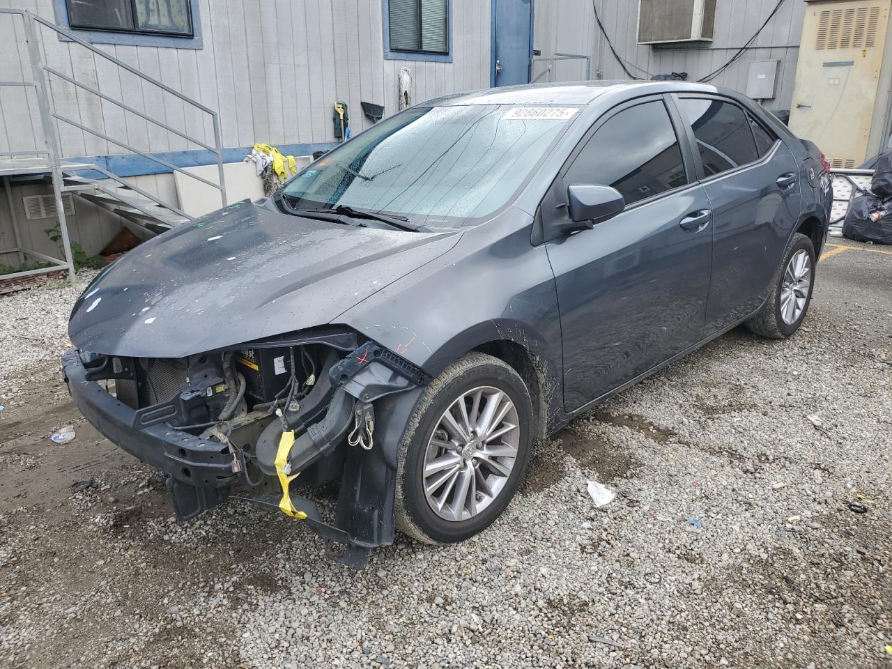 2015 Toyota Corolla LE, VIN 5YFBURHE5FP180978 — Front end