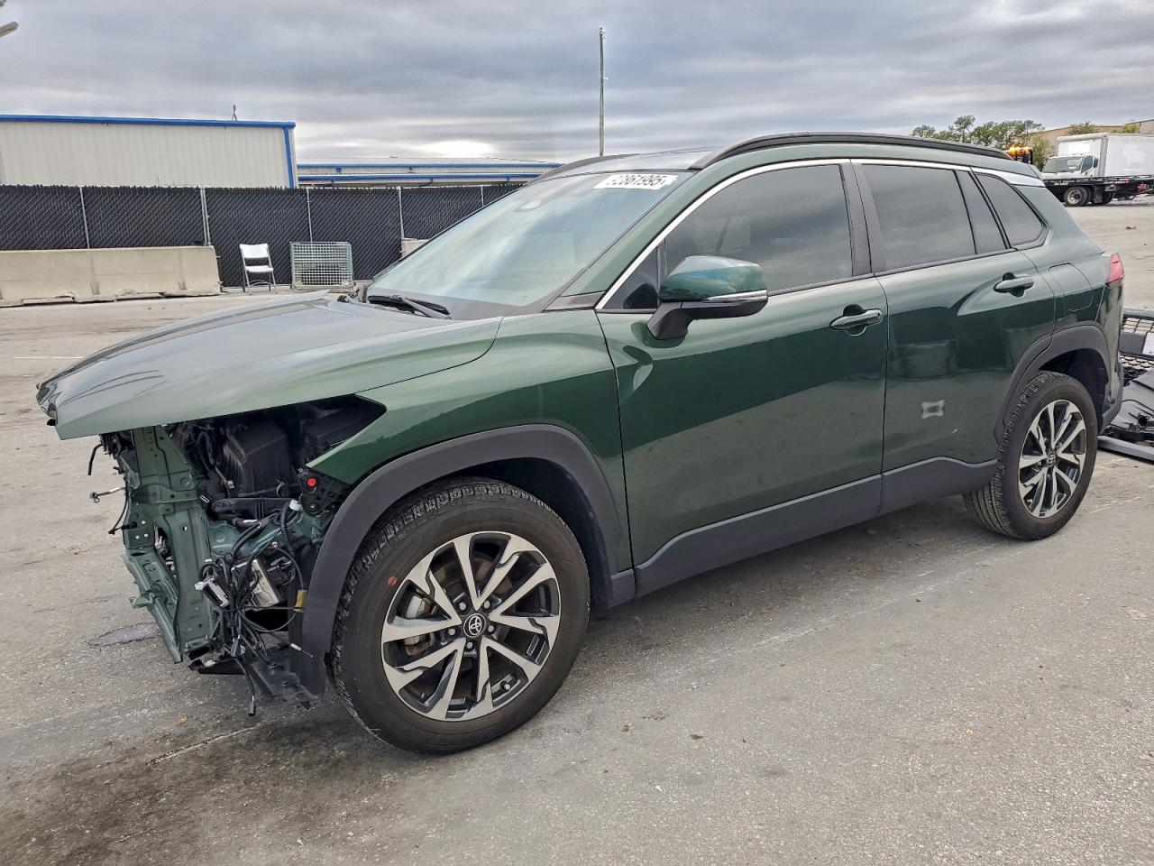 2023 Toyota Corolla Cross XLE, VIN 7MUDAAAG3PV055636 — Front end