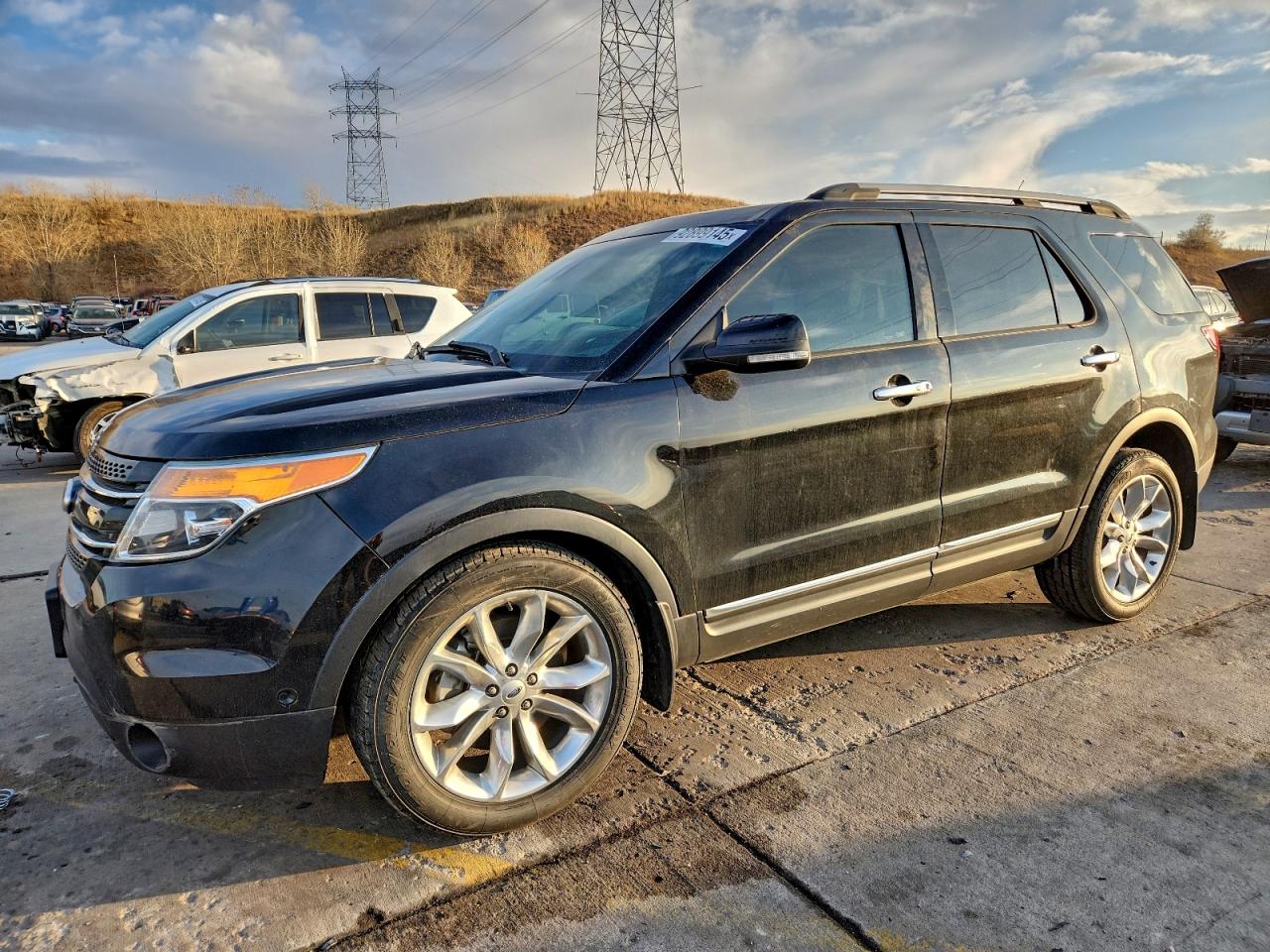 2015 Ford Explorer Limited, VIN 1FM5K7F8XFGB58671 — Front end
