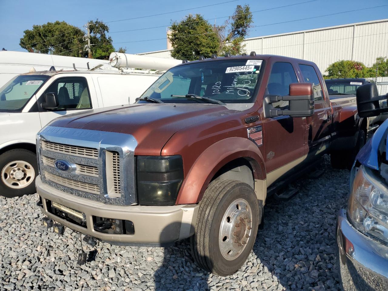 2008 Ford F-450 XL, VIN 1FTXW42RX8EC17070 — Mechanical