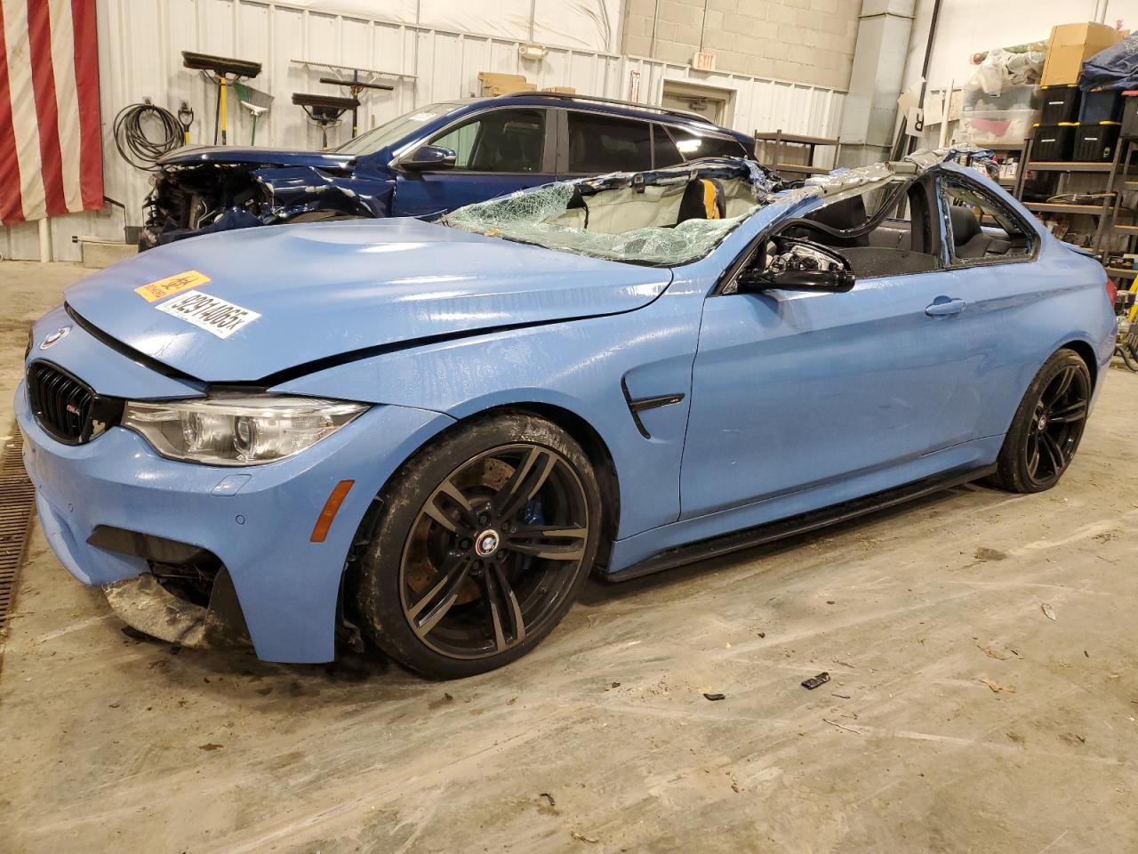 2016 BMW M4, VIN WBS3R9C51GK336441 — Крыша