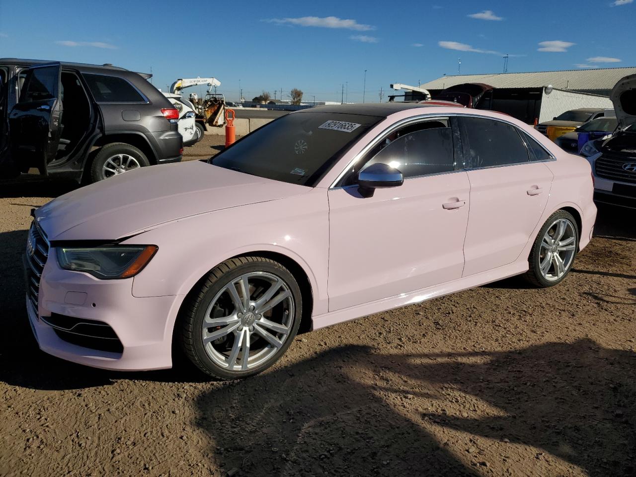 2015 Audi S3 Prestige, VIN WAUFFGFF8F1074845 — Перед
