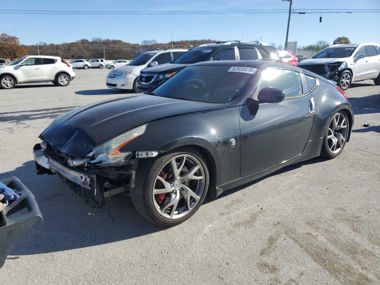 2013 Nissan 370Z, VIN JN1AZ4EH0DM381561 — Front end