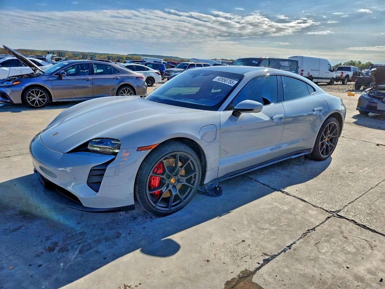 2023 Porsche Taycan GTS, VIN WP0AD2Y11PSA48206 — Undercarriage
