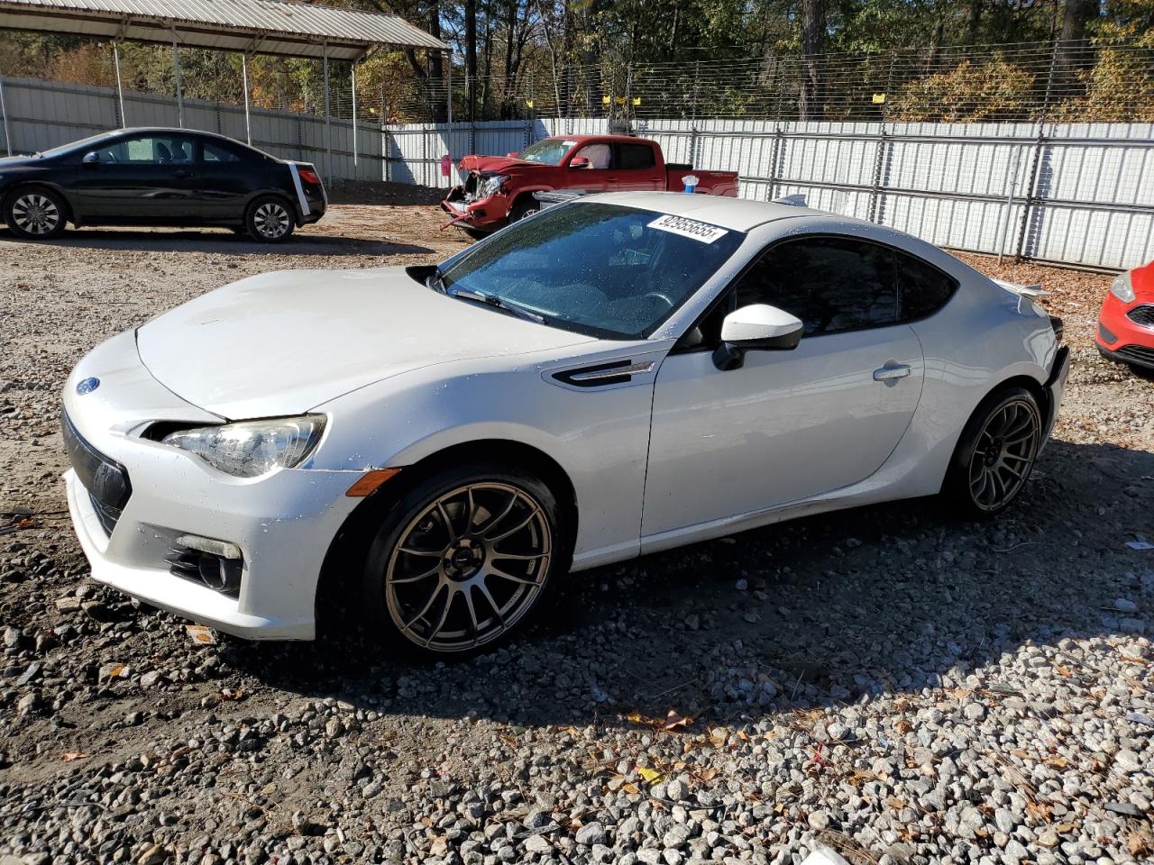 2014 Subaru BRZ Limited, VIN JF1ZCAC11E8606110 — Side