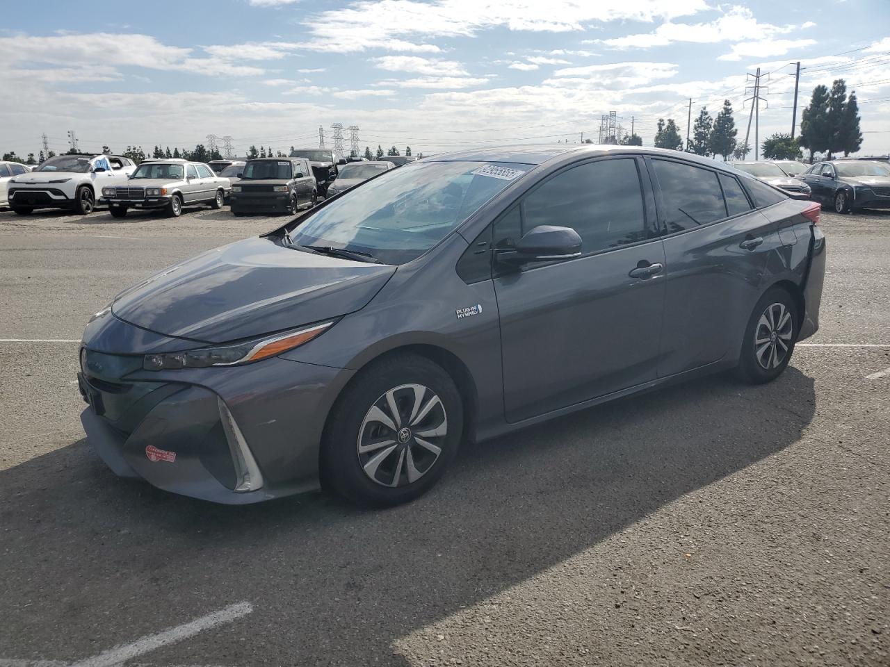 2018 Toyota Prius Plus, VIN JTDKARFP8J3087550 — Rear end