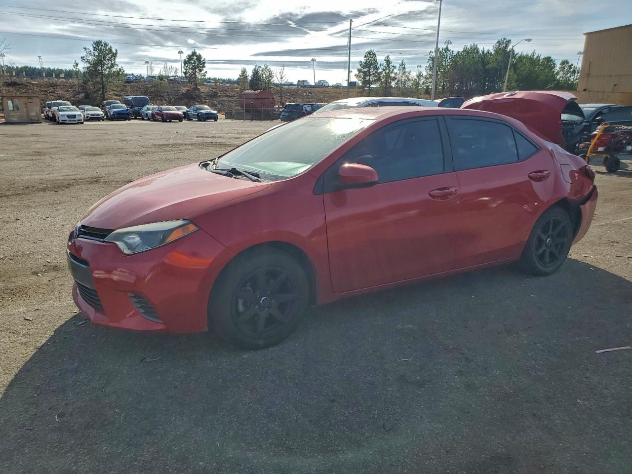 2016 Toyota Corolla S, VIN 2T1BURHE0GC533080 — Rear end