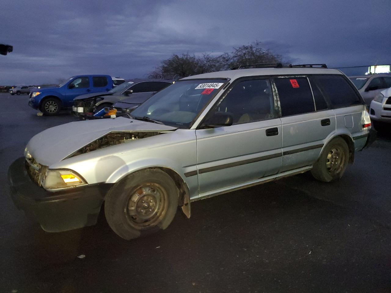1990 Toyota Corolla, VIN JT2AE94KXL3305703 — Rear end