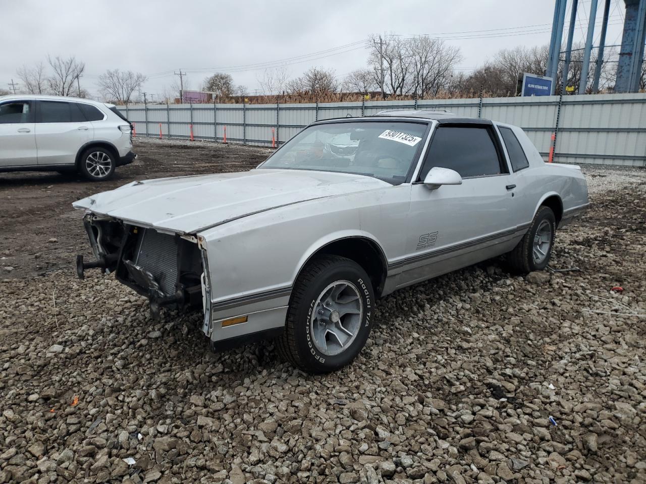 1987 Chevrolet Monte Carlo Sport SS, VIN 1G1GZ11G5HP119065 — Front end