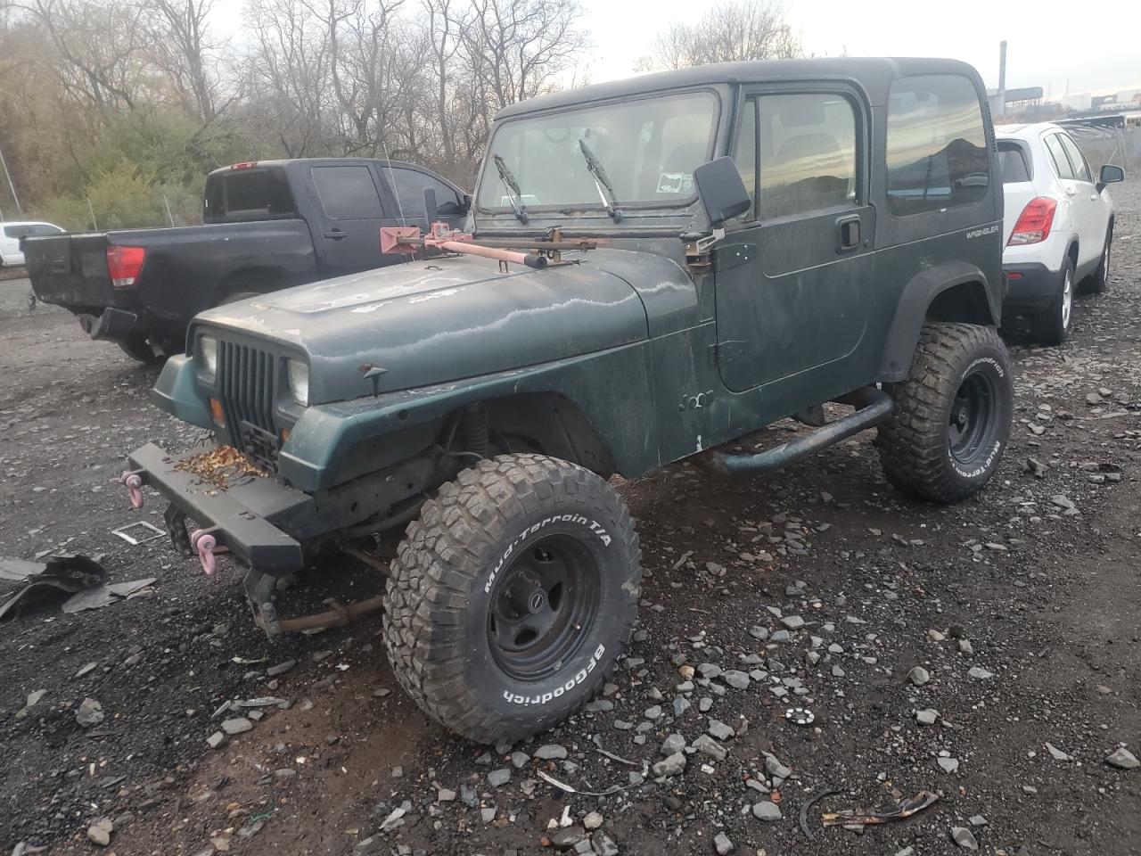 1994 Jeep Wrangler S, VIN 1J4FY19P7RP465527 — Minor dents and scratches