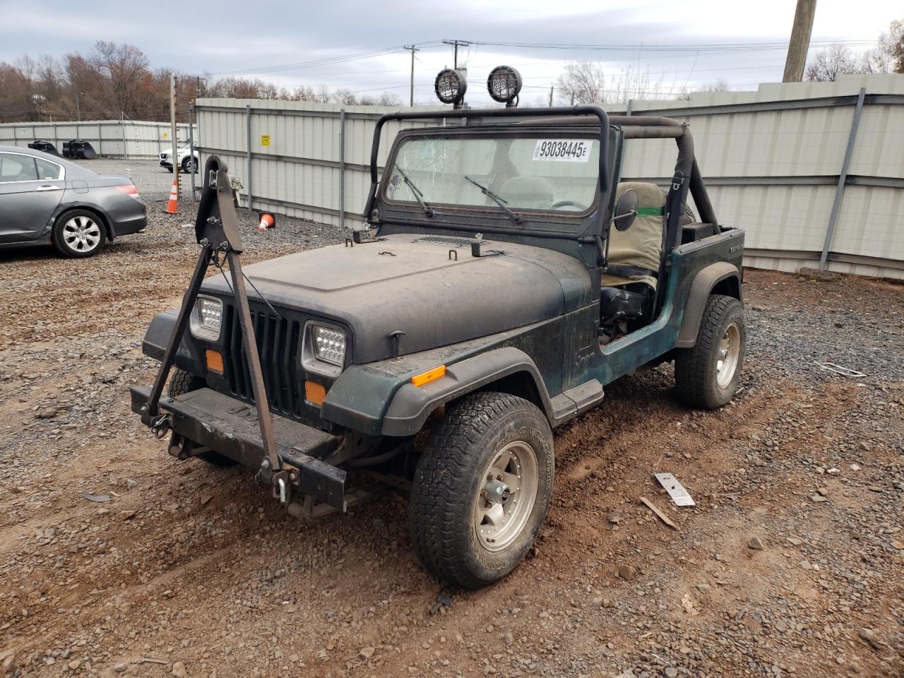 1988 Jeep Wrangler, VIN 2BCHV81J5JB514793 — Normal wear