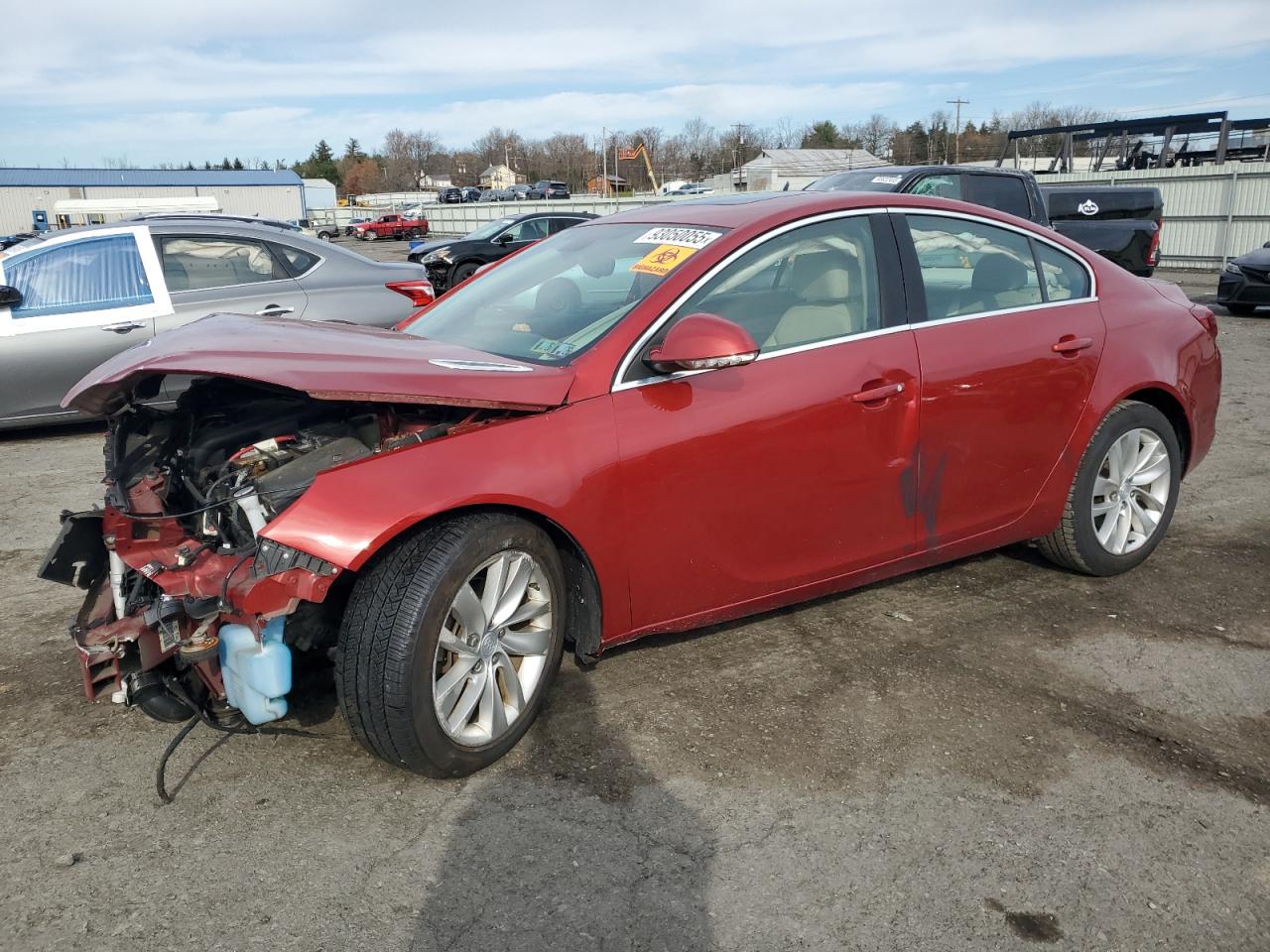 2015 Buick Regal, VIN 2G4GK5EX0F9298085 — Front end