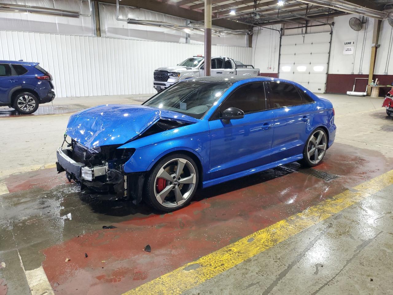 2020 Audi S3 S line Premium Plus, VIN WAUE1GFF4LA102968 — Front end