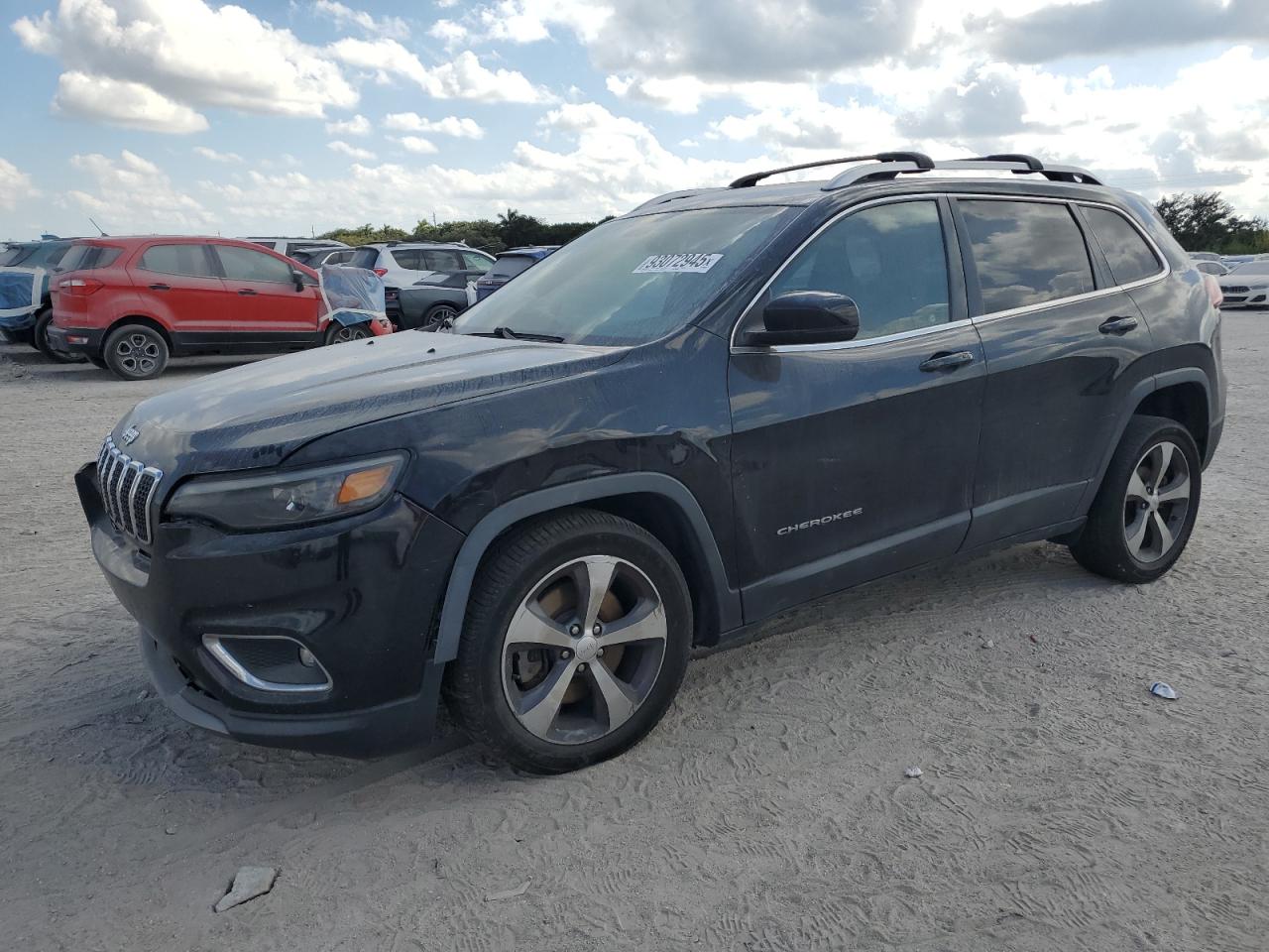 2019 Jeep Cherokee Limited, VIN 1C4PJLDB4KD302444 — Фото с аукциона