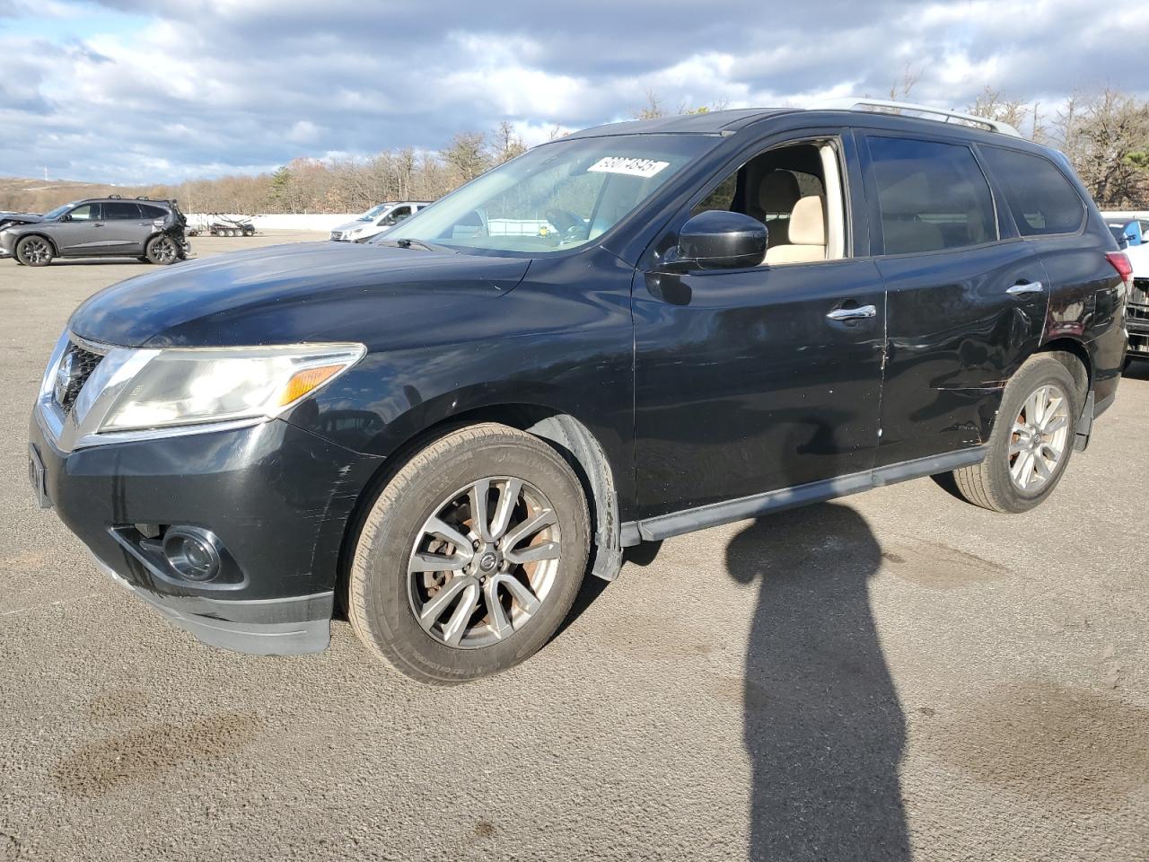2014 Nissan Pathfinder SV, VIN 5N1AR2MM5EC606463 — Missing or altered VIN