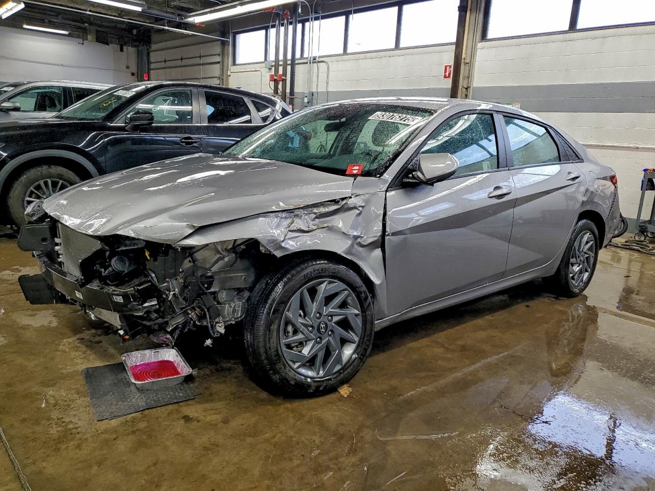 2025 Hyundai Elantra Blue, VIN KMHLM4DJ0SU153710 — Frame damage