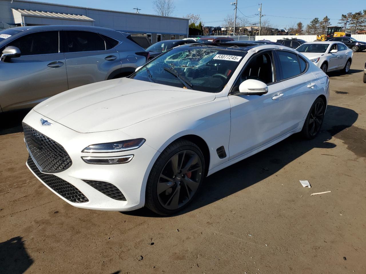 2023 Genesis G70 3.3T, VIN KMTG54TE5PU127278 — Roof