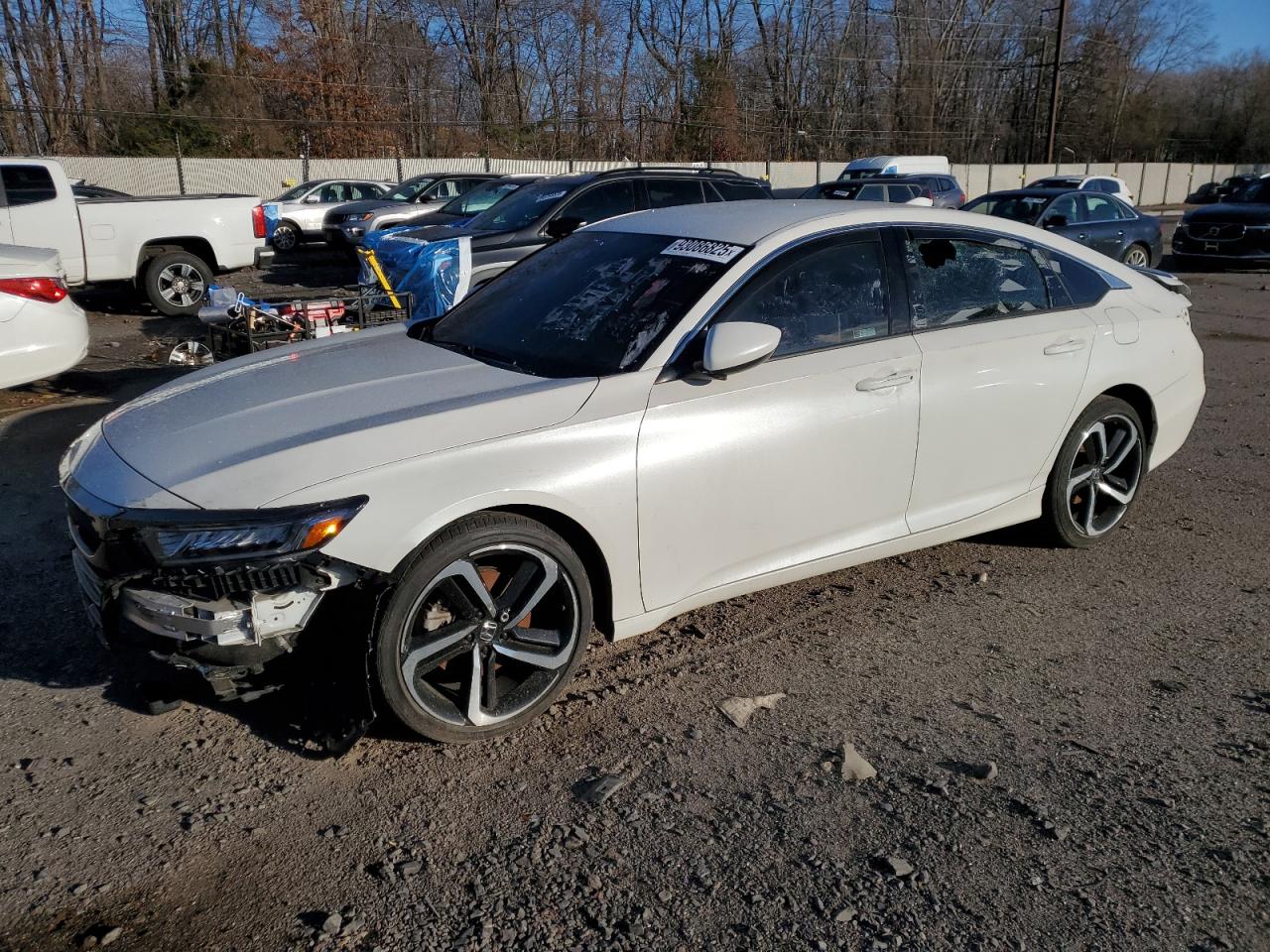 2020 Honda Accord Sport, VIN 1HGCV1F30LA119897 — Пожар в салоне