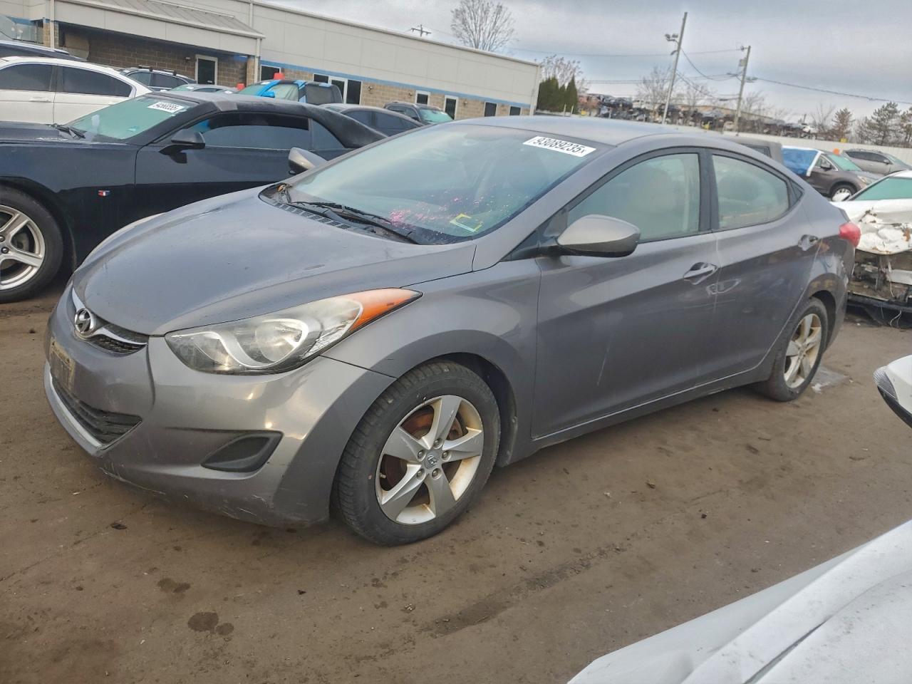 2011 Hyundai Elantra GLS, VIN 5NPDH4AE5BH048000 — Vandalism