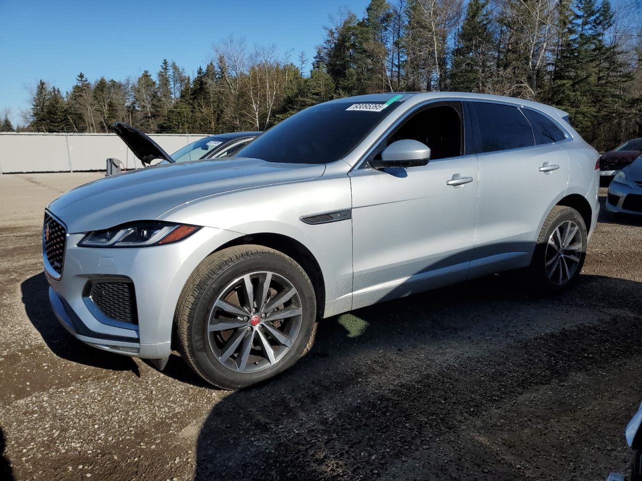 2022 Jaguar F-Pace R-Dynamic S, VIN SADCT2EX9NA702264 — Vandalism
