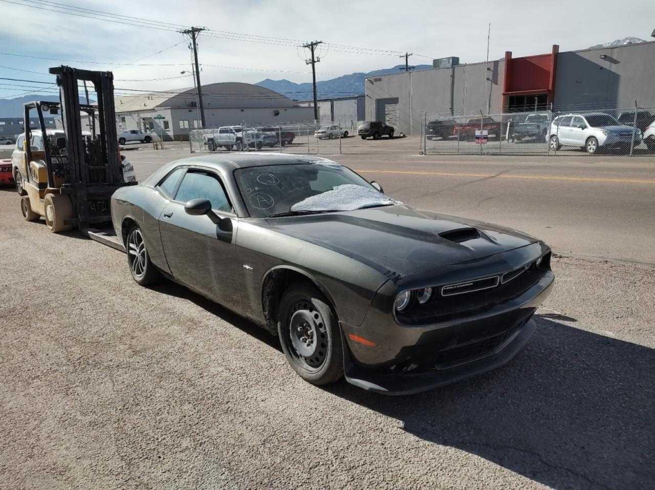 2019 Dodge Challenger R/T, VIN 2C3CDZBT8KH524707 — Rear end