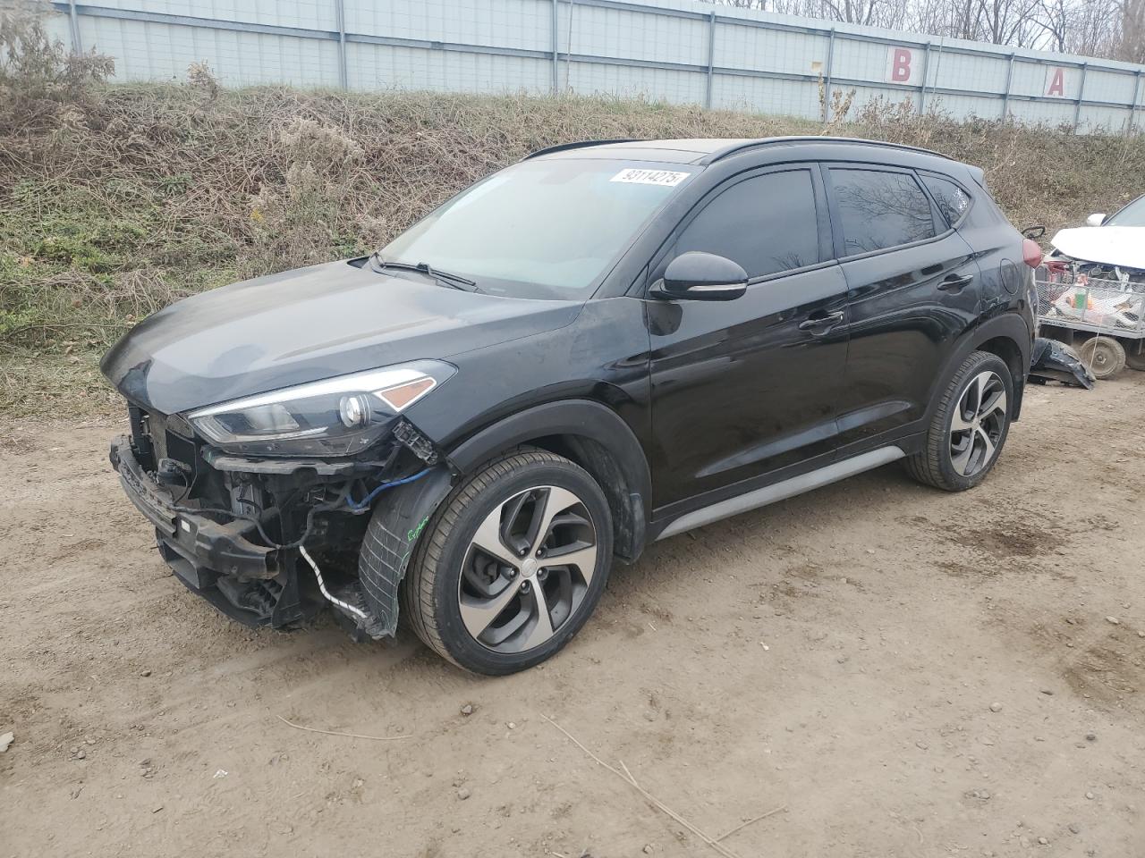 2018 Hyundai Tucson Value, VIN KM8J3CA28JU645157 — Frame damage