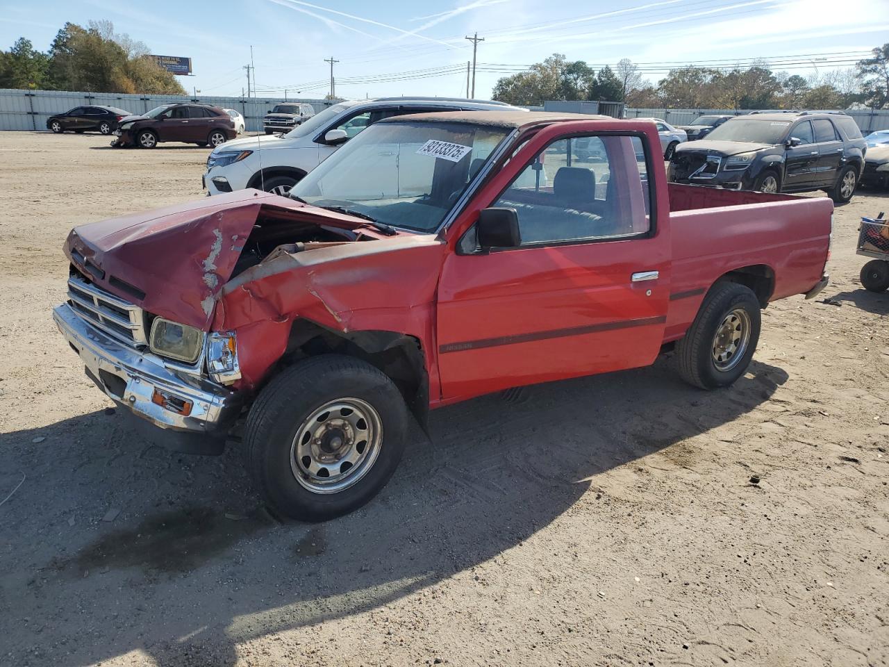 1990 Nissan Frontier XE, VIN 1N6SD11S8LC314210 — Front end
