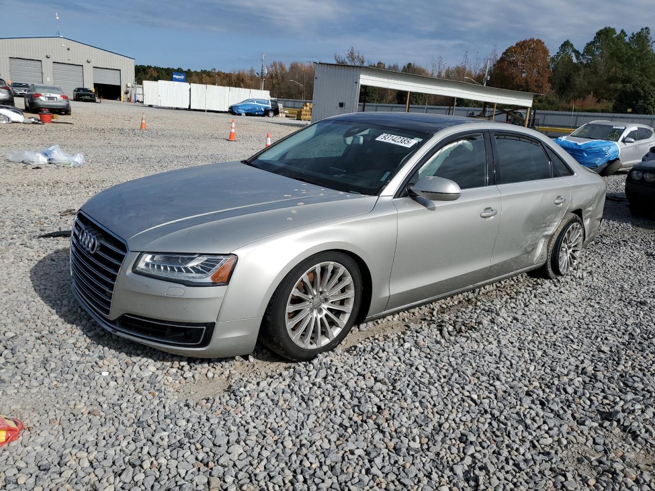 2015 Audi A8 3.0L TDI, VIN WAU3MAFD1FN022583 — Side
