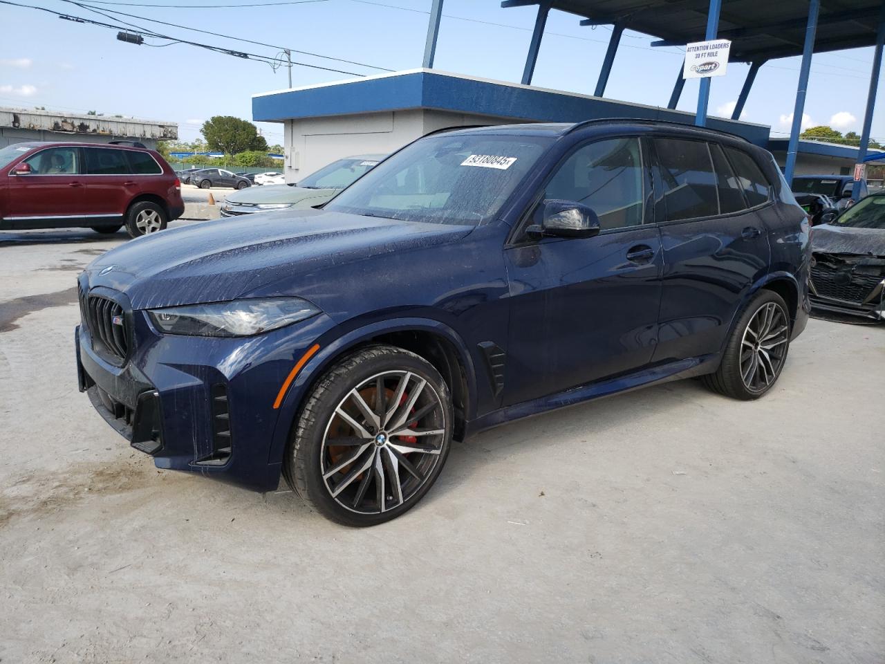 2025 BMW X5 M60i, VIN 5UX33EU03S9W71641 — Partial repair