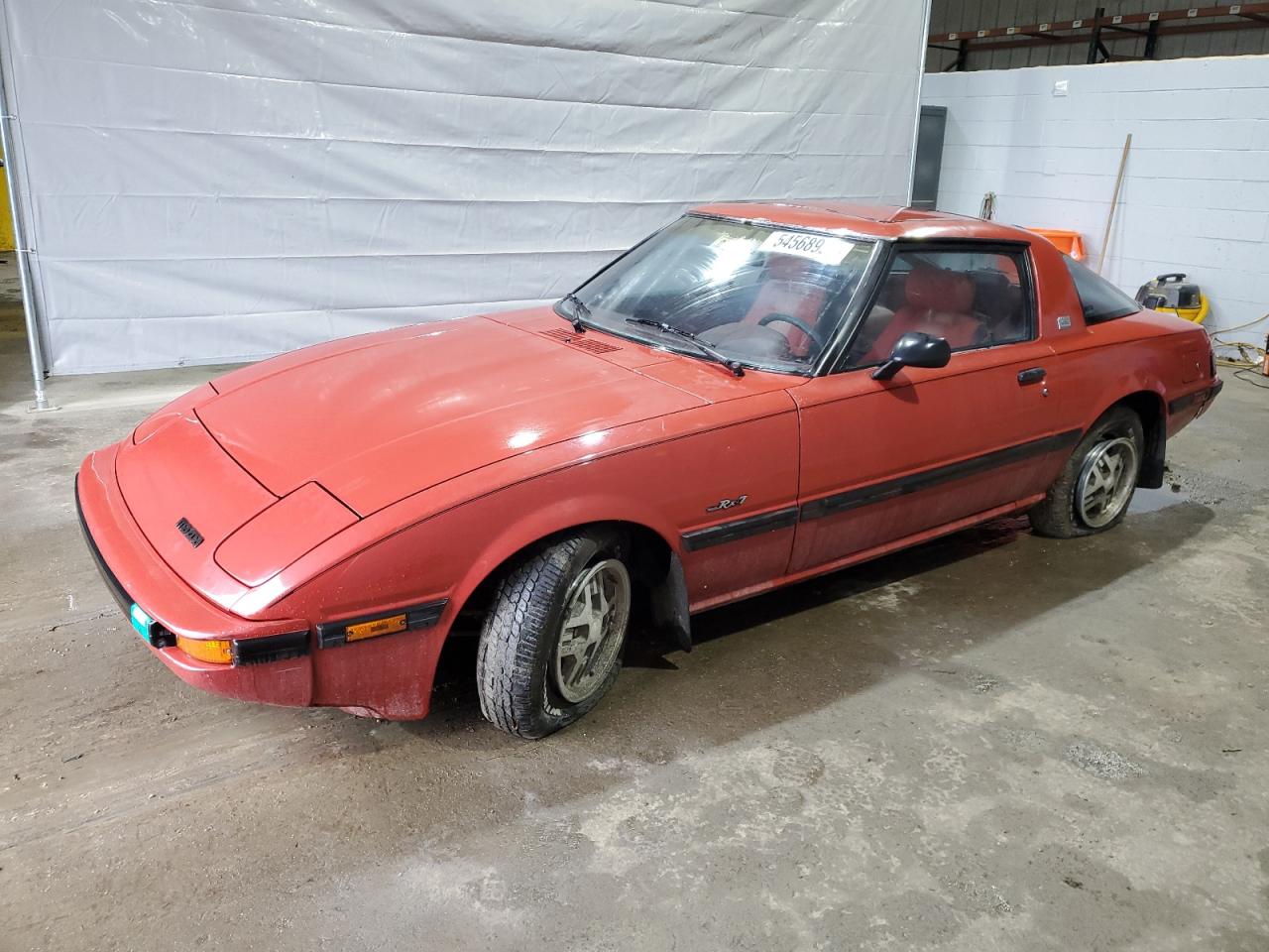 1982 Mazda RX-7 GS, VIN JM1FB3313C0645224 — Normal wear