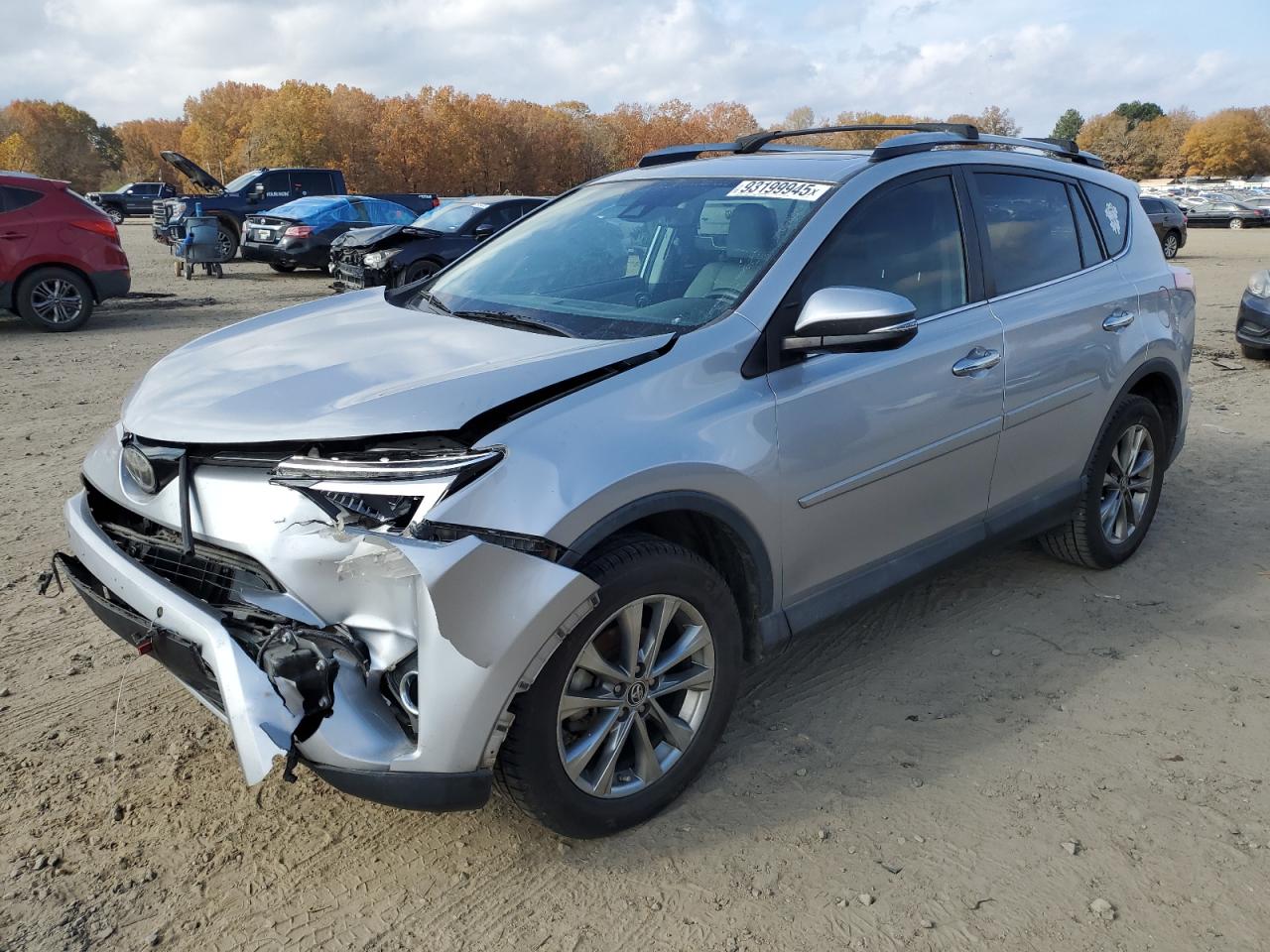 2017 Toyota RAV4 Limited, VIN 2T3YFREV4HW326319 — Front end