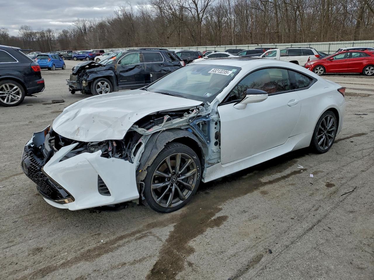2022 Lexus RC 350 F Sport, VIN JTHGZ5DC3N5011265 — Перед