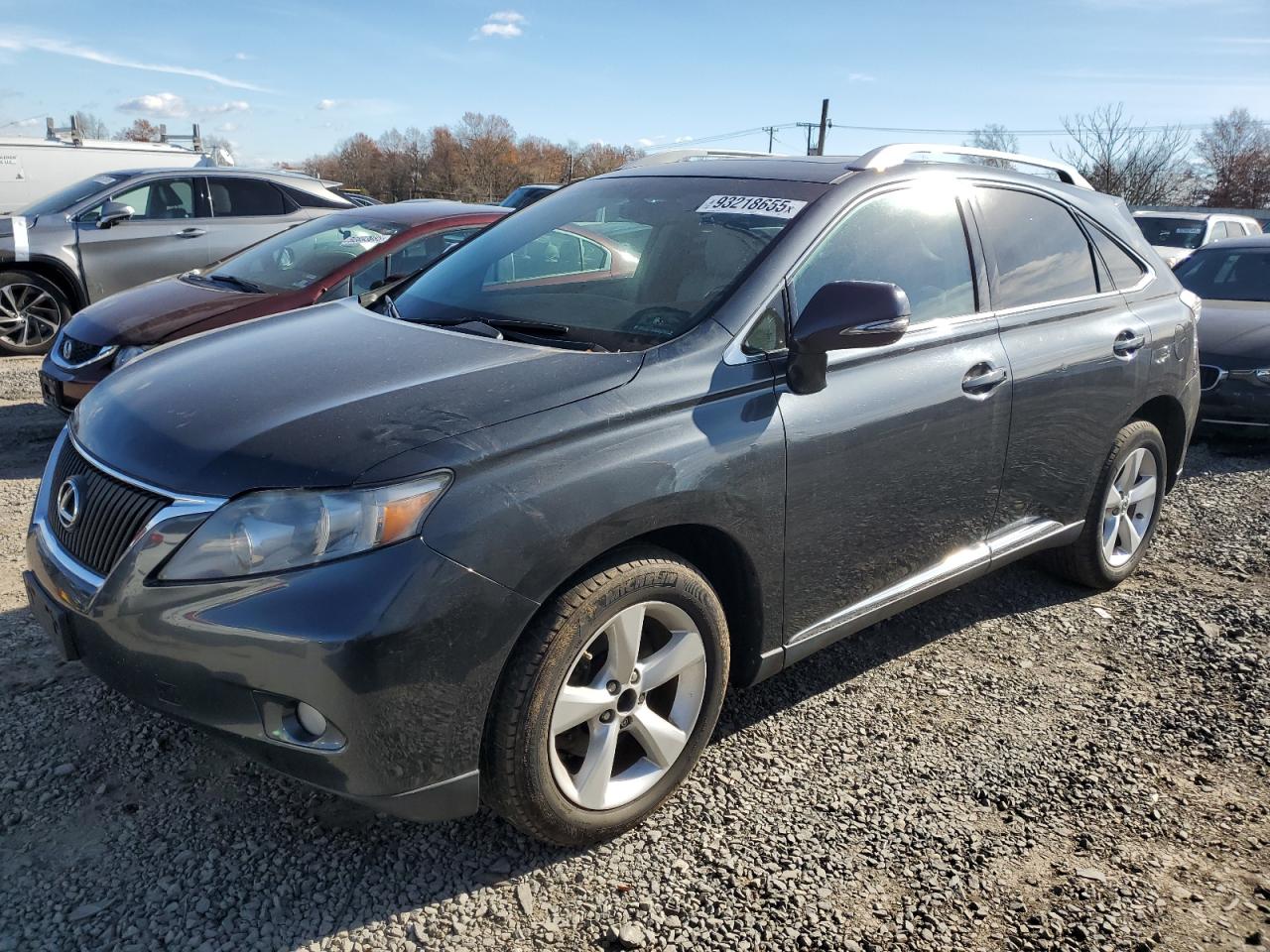 2011 Lexus RX 350, VIN 2T2BK1BA4BC097318 — Front end