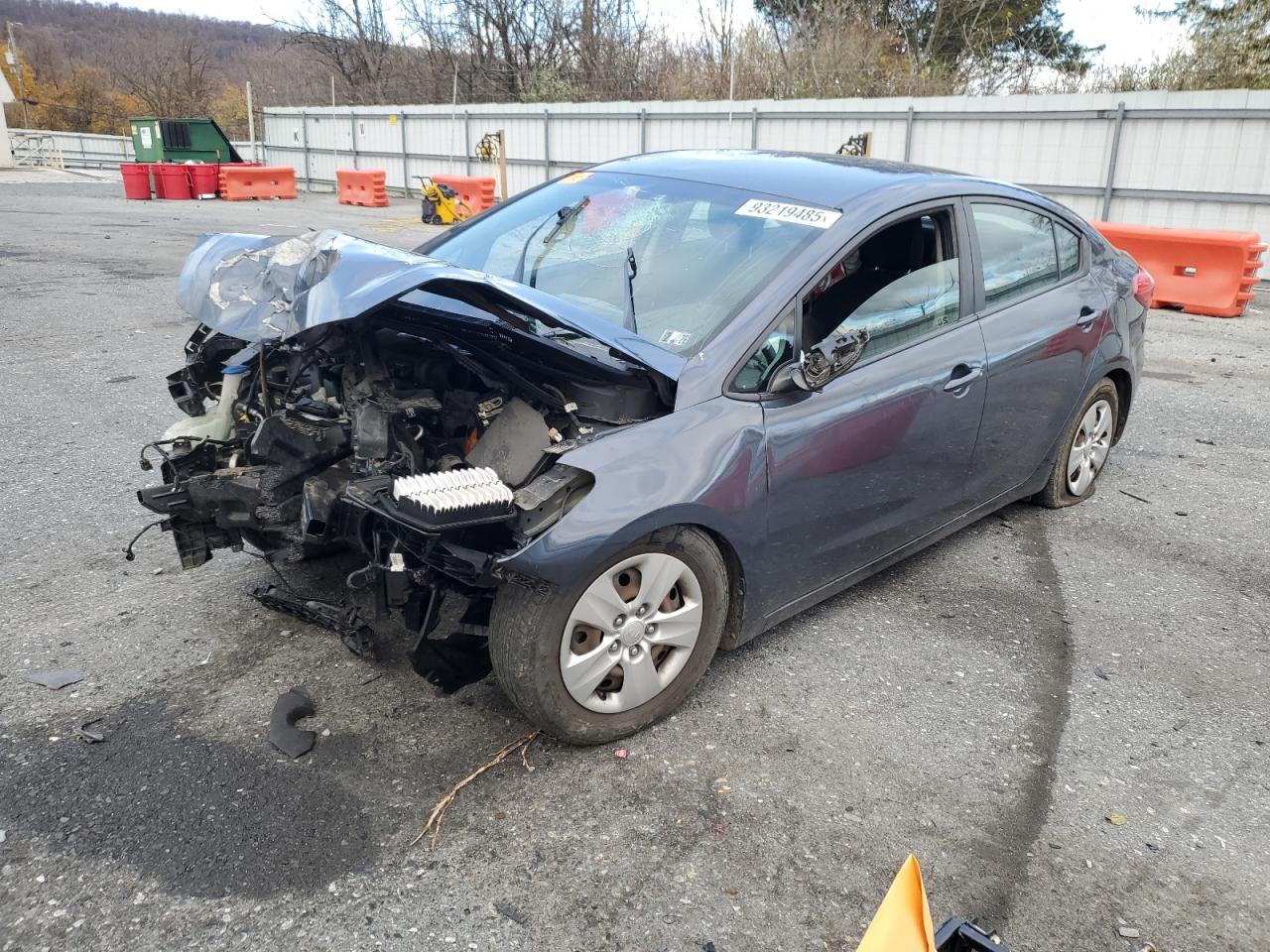 2016 Kia Forte LX, VIN KNAFK4A69G5444745 — Biohazard / chemical