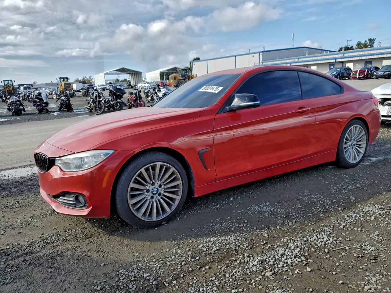2014 BMW 4 Series 428i, VIN WBA3N7C52EK220019 — Rear end